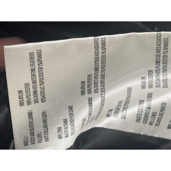 Michael Kors Mid Length Black Puffer Jacket Coat Down Fill Sz Small - Picture 5 of 6